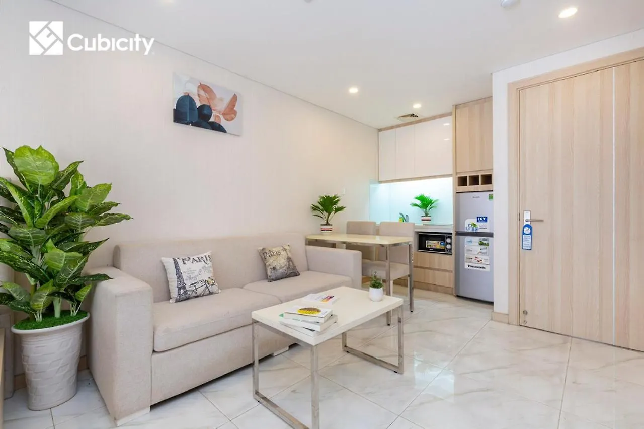 Appartement Cubicity Hidden House Ho Chi Minh-stad