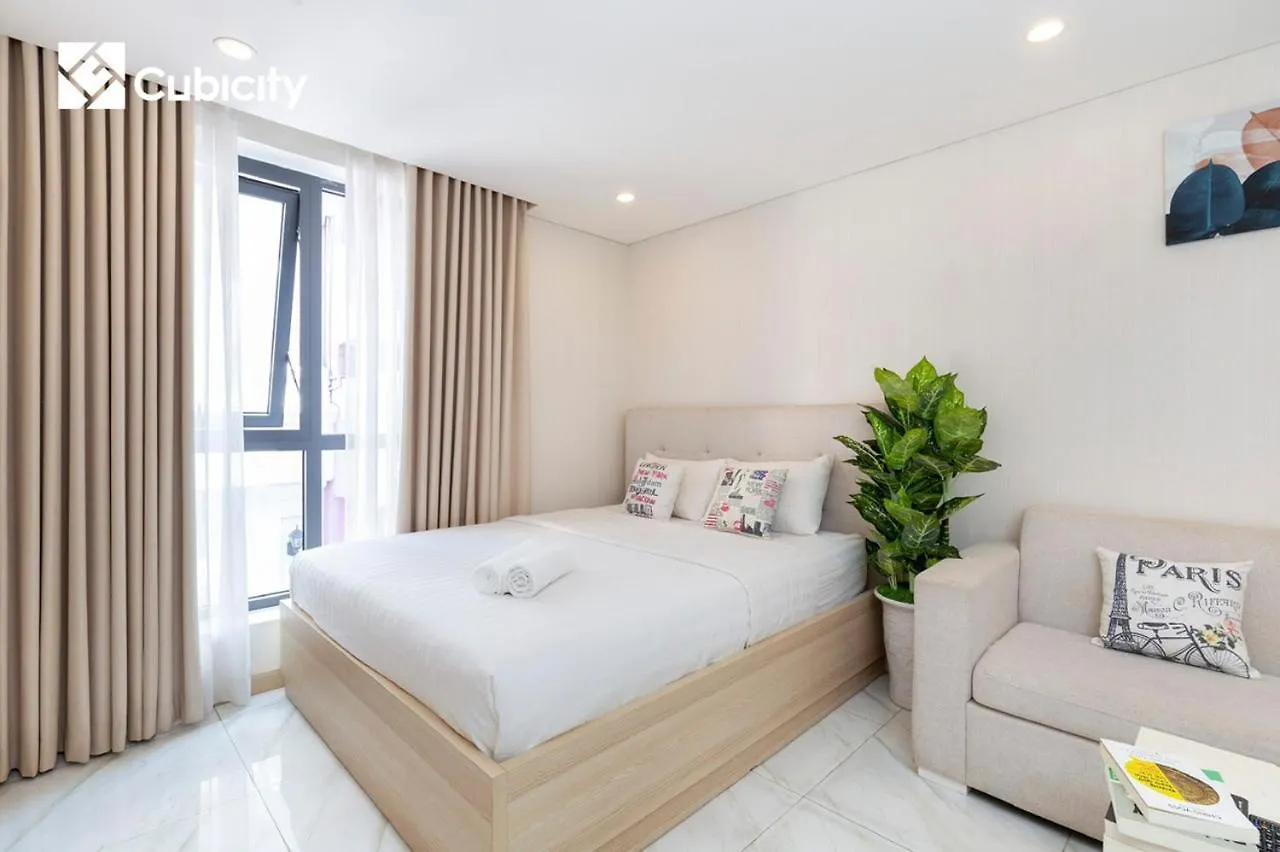 Appartement Cubicity Hidden House Ho Chi Minh-stad