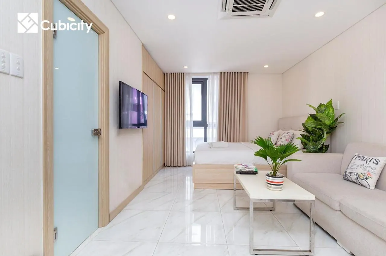 Appartement Cubicity Hidden House Ho Chi Minh-stad Vietnam