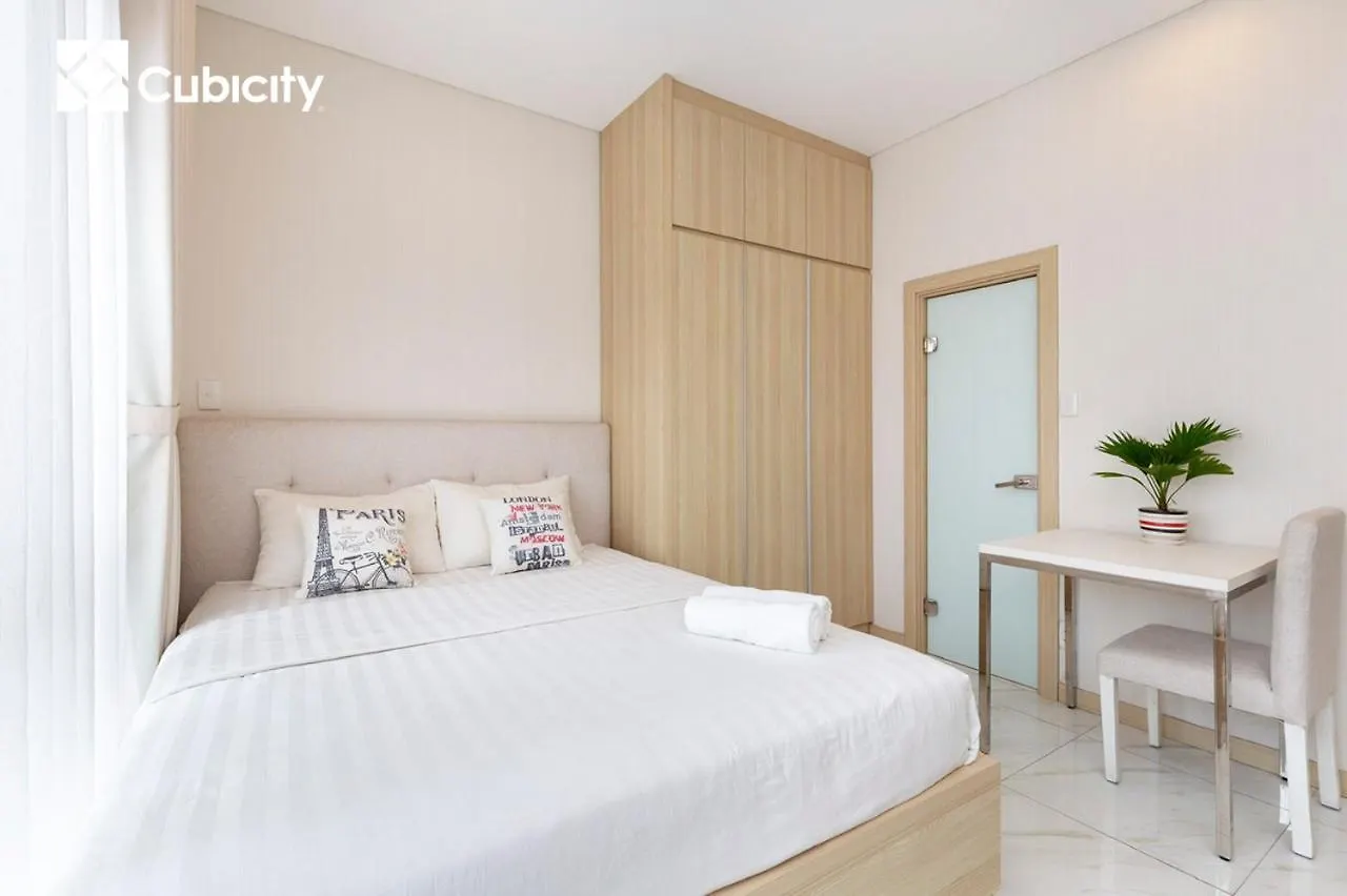 Appartement Cubicity Hidden House Ho Chi Minh-stad