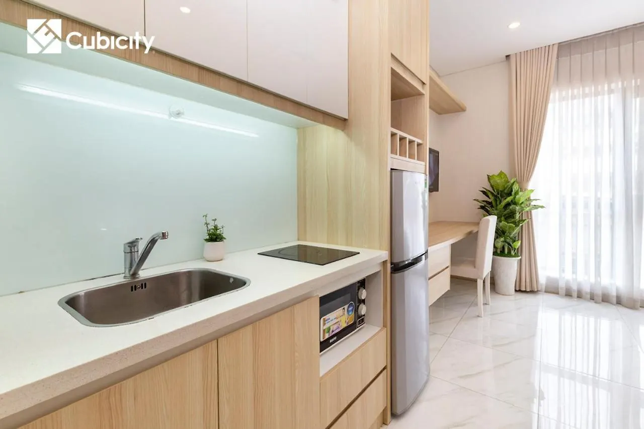 Appartement Cubicity Hidden House Ho Chi Minh-stad Vietnam