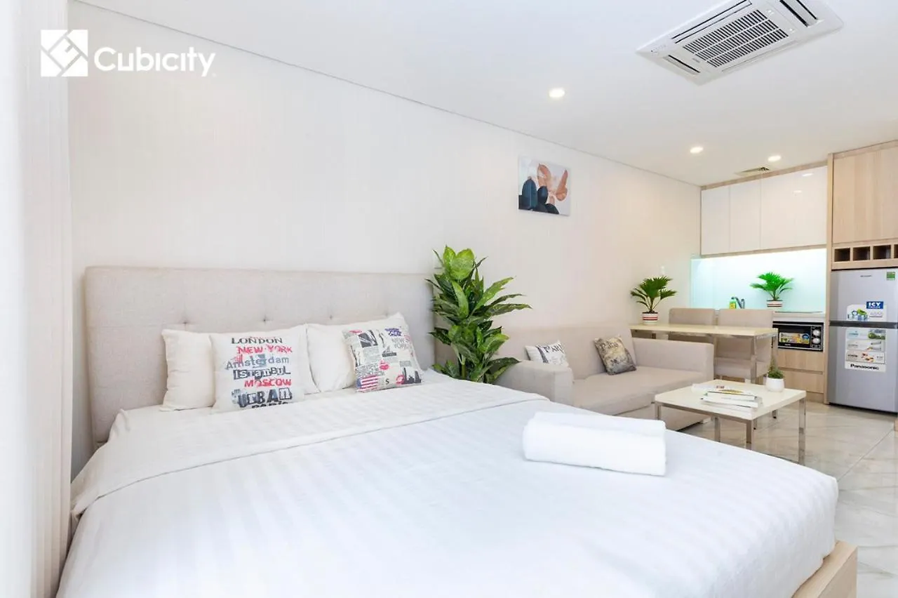 Appartement Cubicity Hidden House Ho Chi Minh-stad
